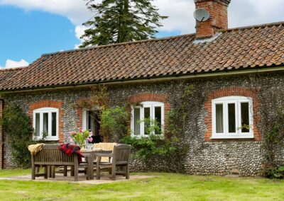 Keeper's Cottage, rural dog-friendly holiday cottage on a private estate near the North Norfolk coast | Gresham Hall Estate